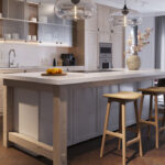 Caesarstone 5140 Dreamy Carrara Kitchen