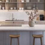 Caesarstone 5140 Dreamy Carrara Kitchen