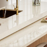 Caesarstone 5132 Celestial Sky Eclectic Kitchen