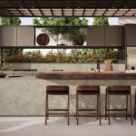 Caesarstone 542 Mosstone Kitchen