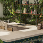 Caesarstone 550 Silvax Modern Kitchen