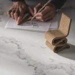 Caesarstone ICON 8103 Calacatta Nobella countertop with life style