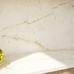 Caesarstone Porcelain 535 Goldesse kitchen