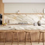 Caesarstone Porcelain 536 Antikella kitchen