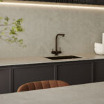 Caesarstone Porcelain 905 Silvertail kitchen