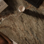 Caesarstone Porcelain 909 Cider Stone kitchen