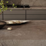 Caesarstone Porcelain 910 Silver River outdoor kitchen