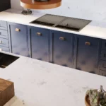 Caesarstone Porcelain 914 Carrara Ice kitchen