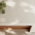 Caesarstone ICON 8251 Taj Whisper one-wall kitchen with island